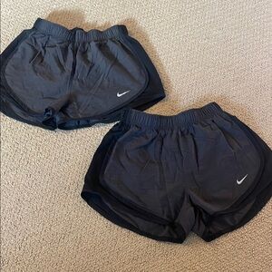 Nike Black Athletic Shorts Set